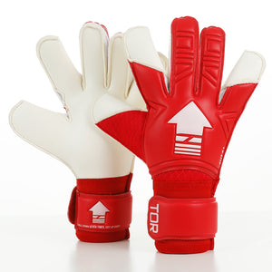 Cut #1 - Hybrid Cut (Flat Palm/Roll Finger) Red/White