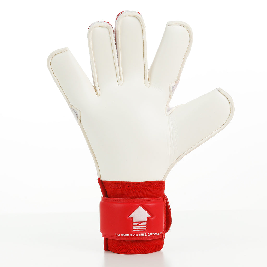 Cut #1 - Hybrid Cut (Flat Palm/Roll Finger) Red/White