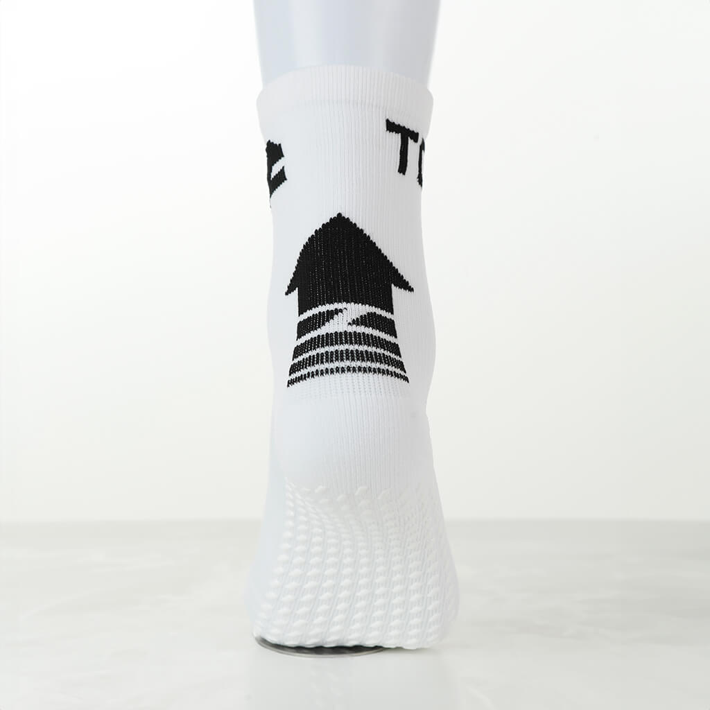 TOR x Zyphr Grip Socks Double White/Black