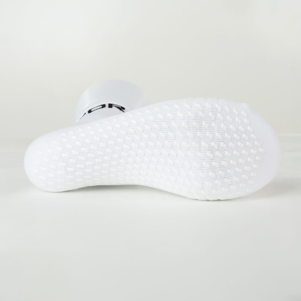 TOR x Zyphr Grip Socks Double White/Black