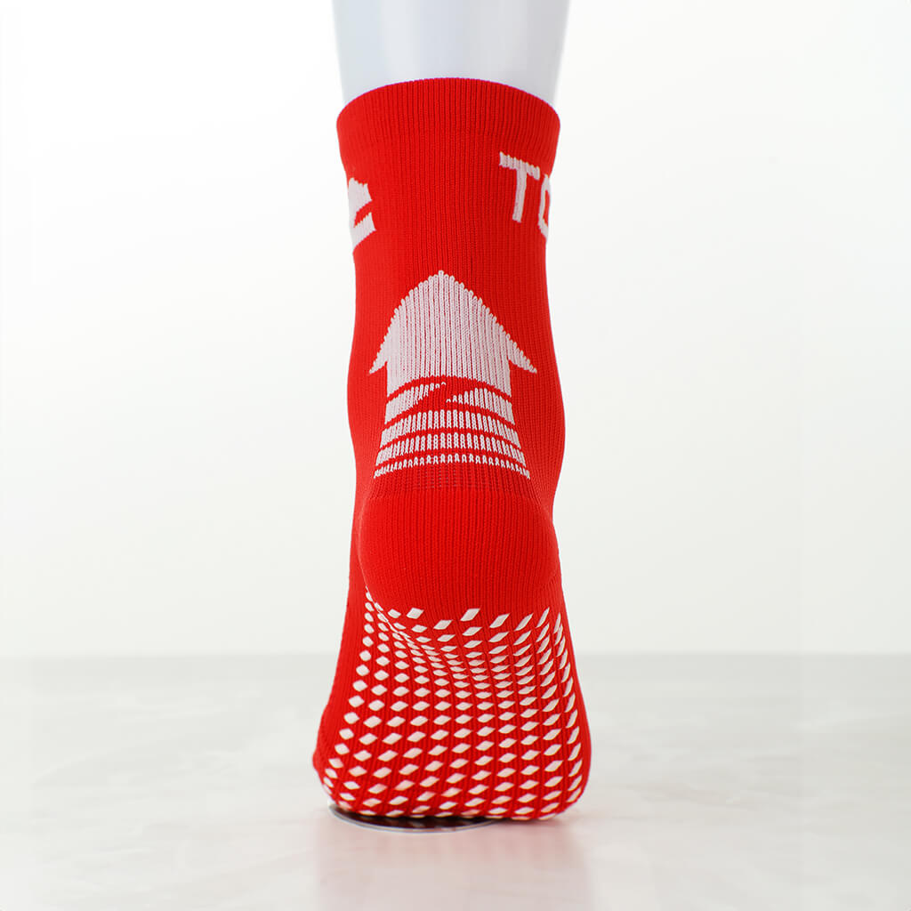 TOR x Zyphr Grip Socks Red/White