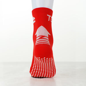 TOR x Zyphr Grip Socks Red/White