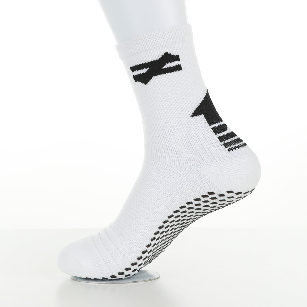 TOR x Zyphr Grip Socks White/Black