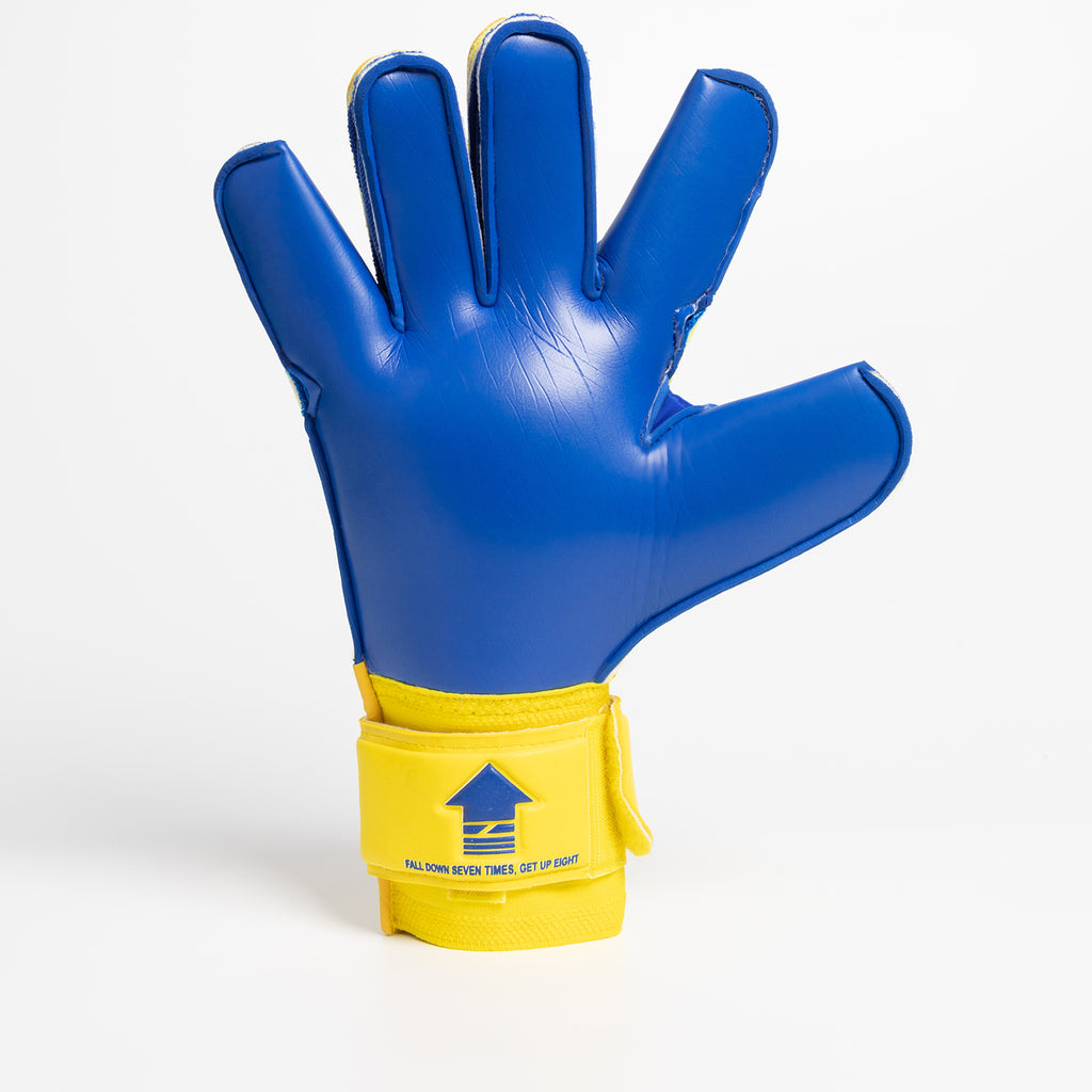 Cut #1 - Hybrid Cut (Flat Palm/Roll Finger) Yellow/Blue