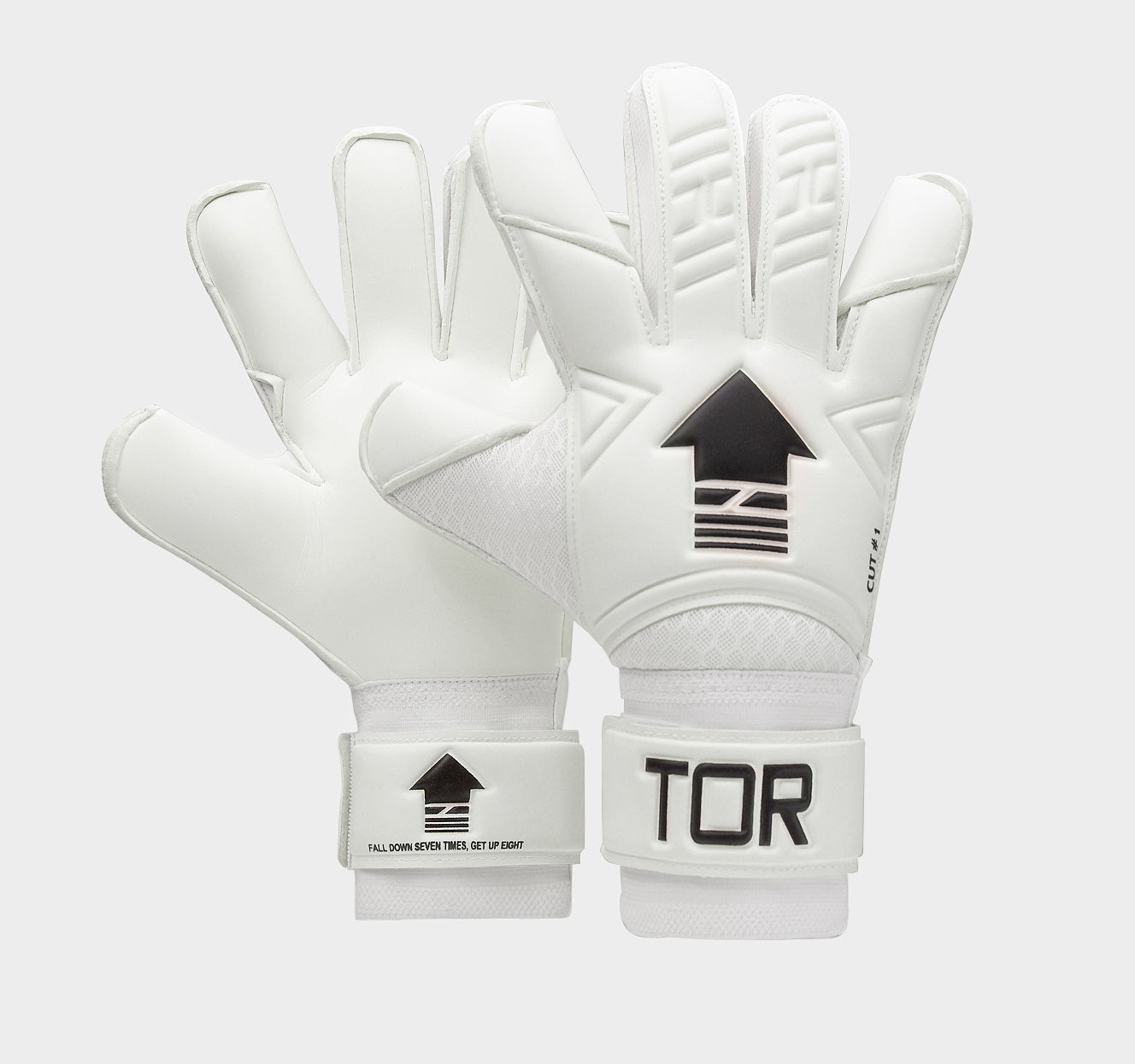 Cut #1 - Hybrid Cut (Flat Palm/Roll Finger) White/Black